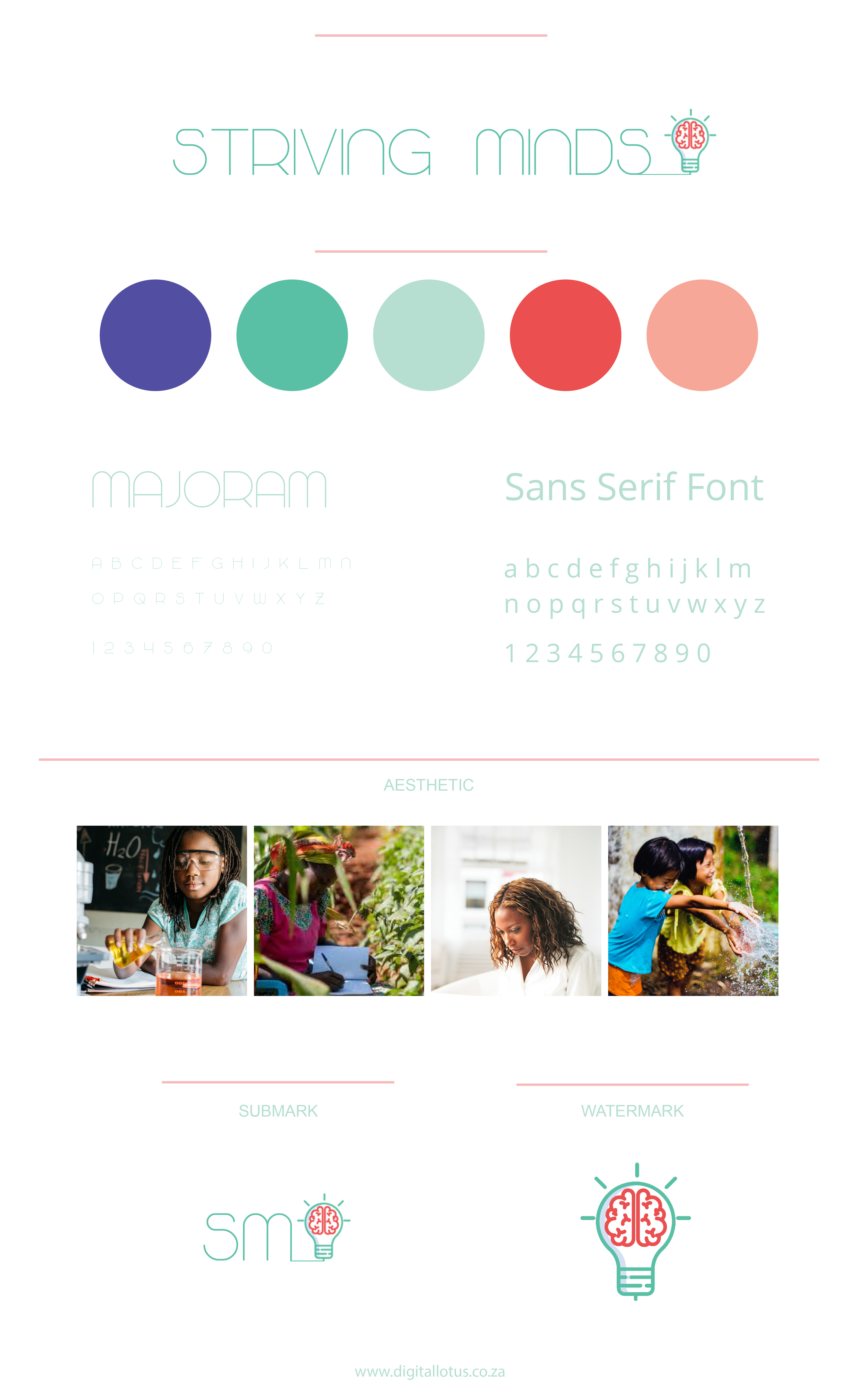 Striving Minds Brandboard