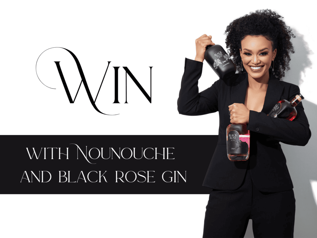Nounouche × Black Rose Gin Collaboration Artwork