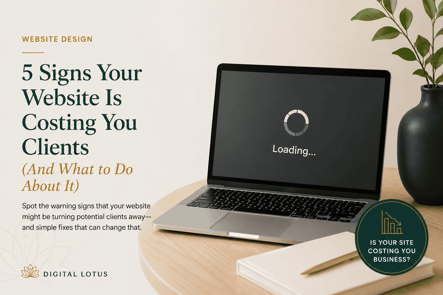 Website improvement and conversion problems blog featured image